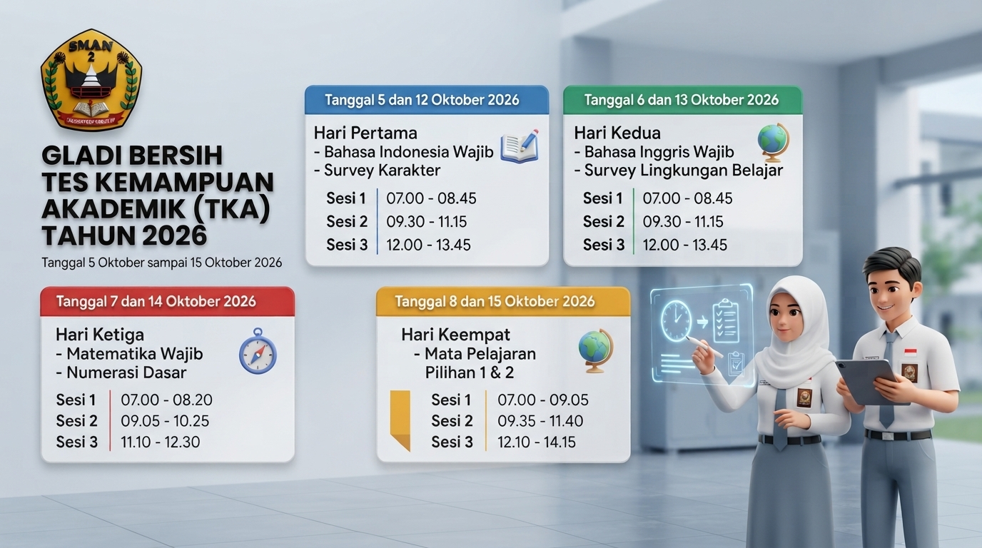 Gladi Bersih TKA Tahun 2026